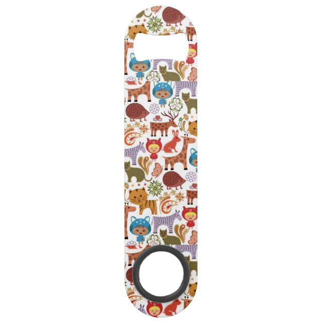 Abstract Child and Animals Pattern (Front)