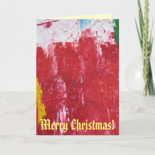 Abstract Christmas Card! Holiday Card