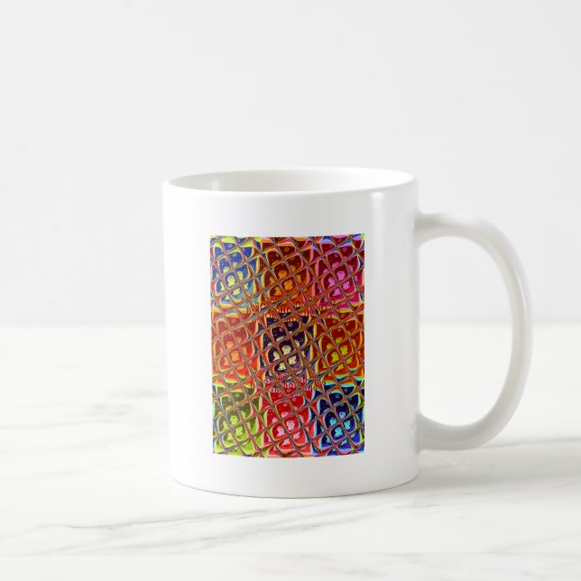 Abstract Christmas Colours Collection. Coffee Mug (Right)