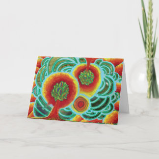 Abstract Christmas Holiday Card