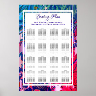 ABSTRACT Christmas Stars 160-seater Poster