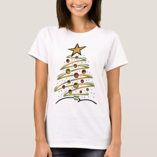 Abstract Christmas Tree T-Shirt