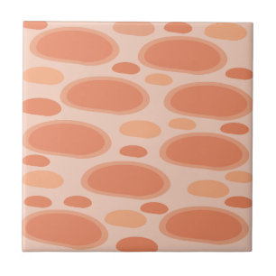Abstract Circle Art  Tile
