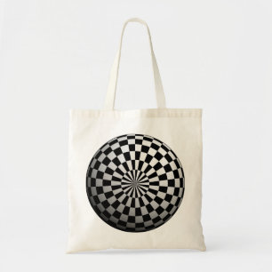 Abstract Circle Budget Tote Bag
