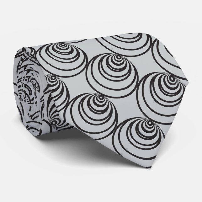 abstract circle game tie (Rolled)