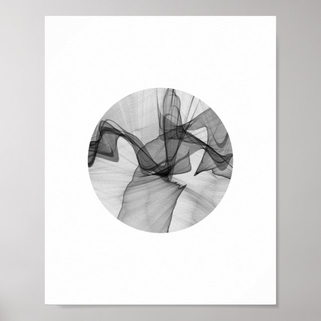 Abstract Circle Poster | 8x10 (Front)