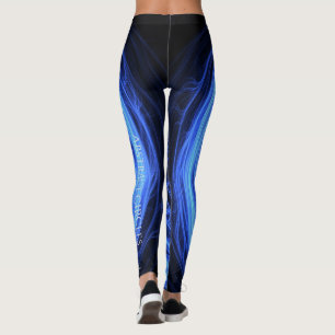 Abstract Circles All-Over-Print Leggings