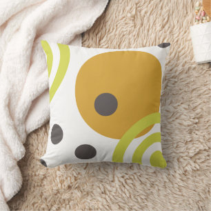 Abstract circles dots  cushion