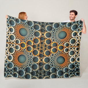 Abstract Circles Geometric Blanket