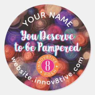 Abstract Circles Innov8tive Posh label