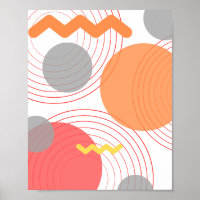 Abstract circles lines