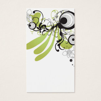 Abstract circles Profile Card