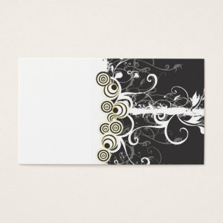 Abstract circles Profile Card