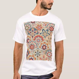 Abstract Circles: Trendy Coloured Wallpaper T-Shirt