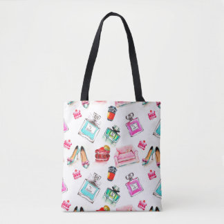 Abstract circular bokeh background of Christmaslig Tote Bag