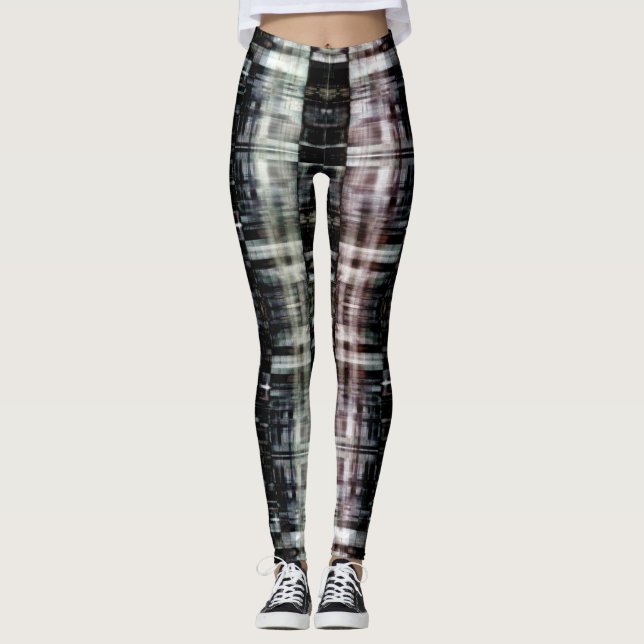Abstract city at night leggings (Front)