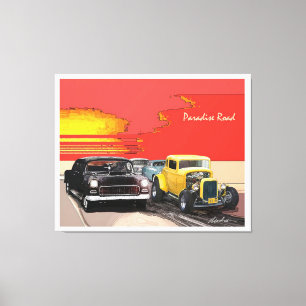 Abstract Classic Art Shape Canvas Print