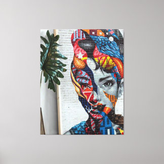 Abstract Classic Art Shape Canvas Print