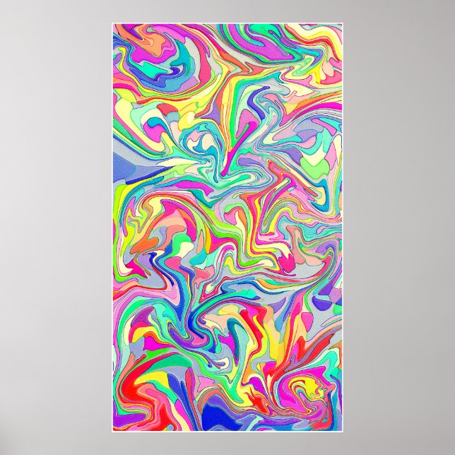Abstract Classic Art Shape Poster (Front)