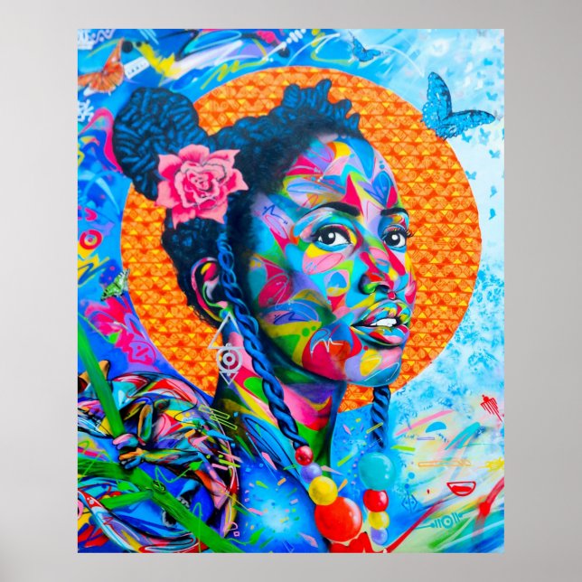 Abstract Classic Art Shape Poster (Front)