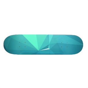 Abstract & Clean Geo Designs - Falcon Crown Skateboard
