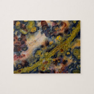 Abstract close up of Ocean Jasper Jigsaw Puzzle