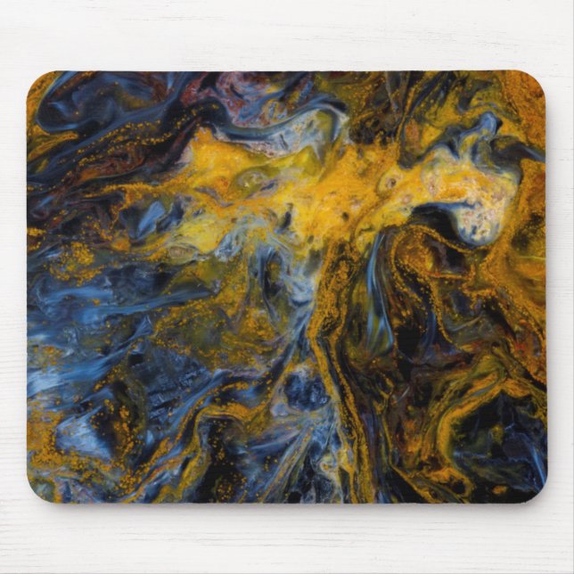Abstract close up of Pietersite Mouse Mat (Front)