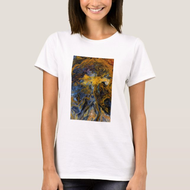 Abstract close up of Pietersite T-Shirt (Front)