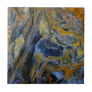 Abstract Close up of Pietersite Tile