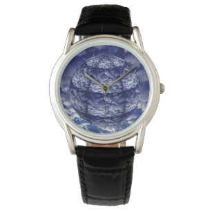 Abstract cloud 3D sphere Watch