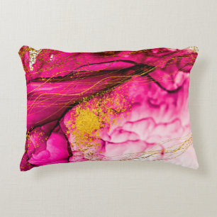 Abstract clouds-ART. Transparent creativity. Maste Decorative Cushion