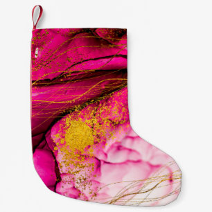 Abstract clouds-ART. Transparent creativity. Maste Small Christmas Stocking