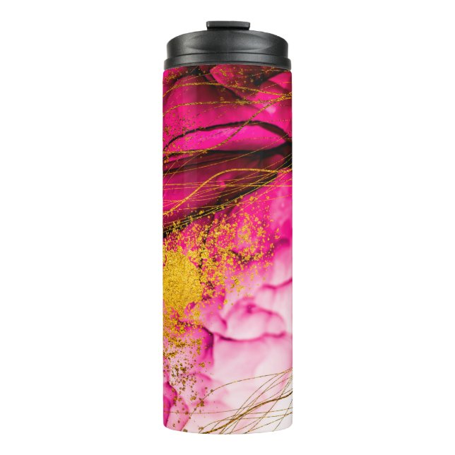 Abstract clouds-ART. Transparent creativity. Maste Thermal Tumbler (Front)