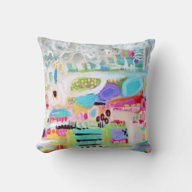 Abstract Clouds Cushion (Front)