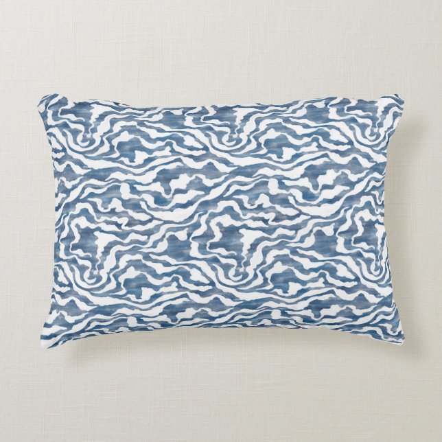 Abstract Clouds  Decorative Cushion (Front)