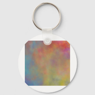 abstract Clouds Key Ring