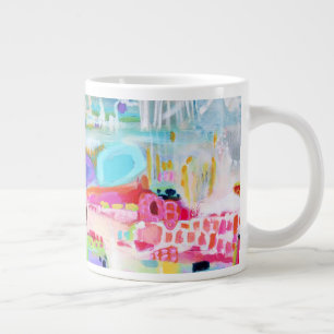 Abstract Clouds Large Coffee Mug
