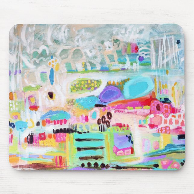 Abstract Clouds Mouse Mat (Front)