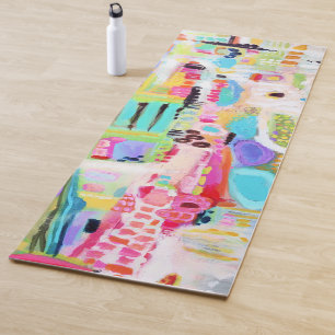 Abstract Clouds Yoga Mat