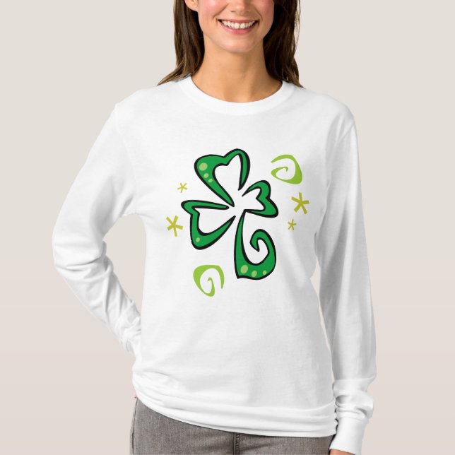 Abstract Clover T-Shirt (Front)