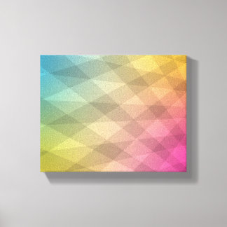 Abstract CMYK Artwork Canvas Print