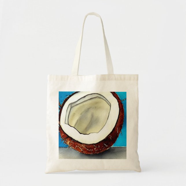 Abstract Coconut Collection Tote Bag (Front)