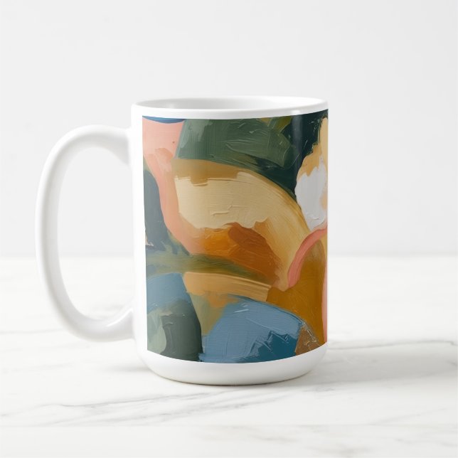 Abstract Coffee Mug (Left)