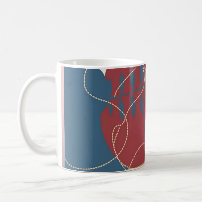 Abstract Coffee Mug (Left)