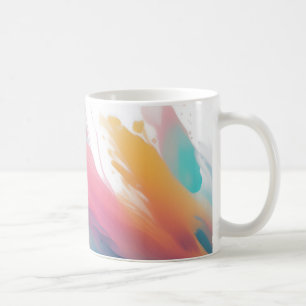 abstract coffee mug