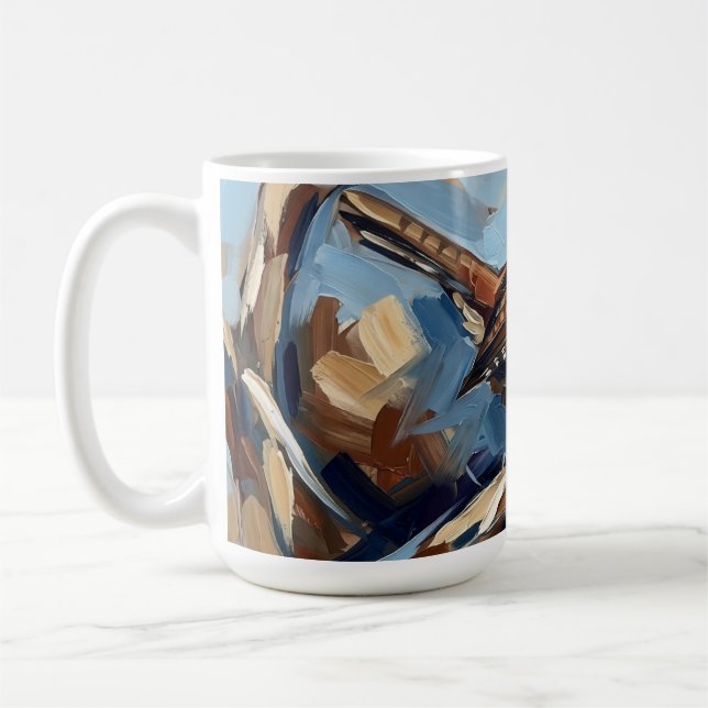 Abstract Coffee Mug (Left)