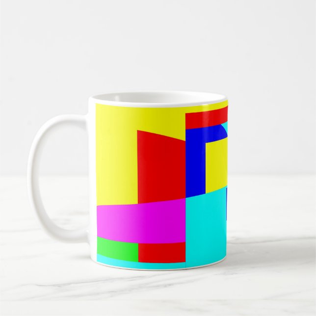Abstract Coffee Mug (Left)