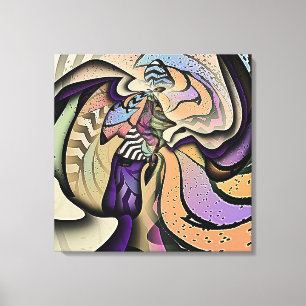 Abstract Collage  Canvas Print