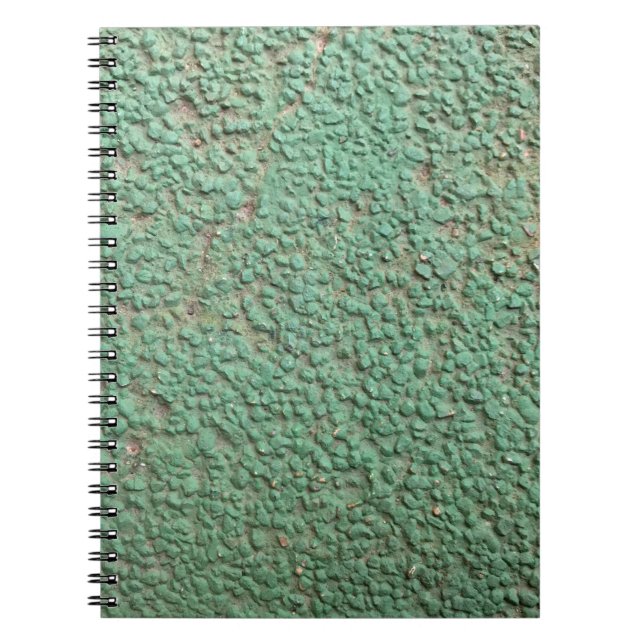 Abstract color painted on concrete wall texture ba notebook (Front)