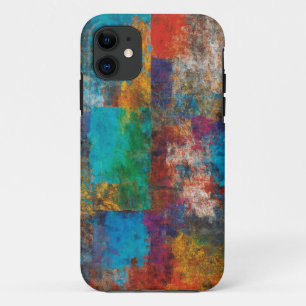 Abstract Color Splash iPhone 11 Case